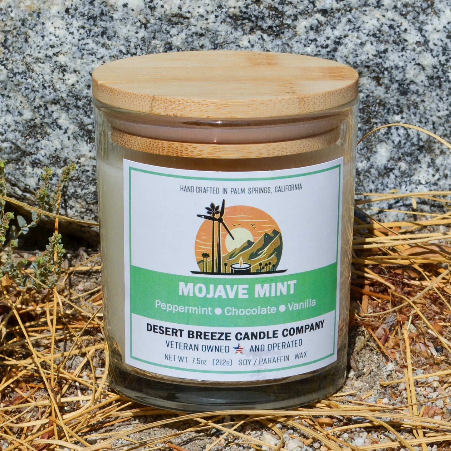 Mojave Mint - 7.5oz - Soy Blend Candle