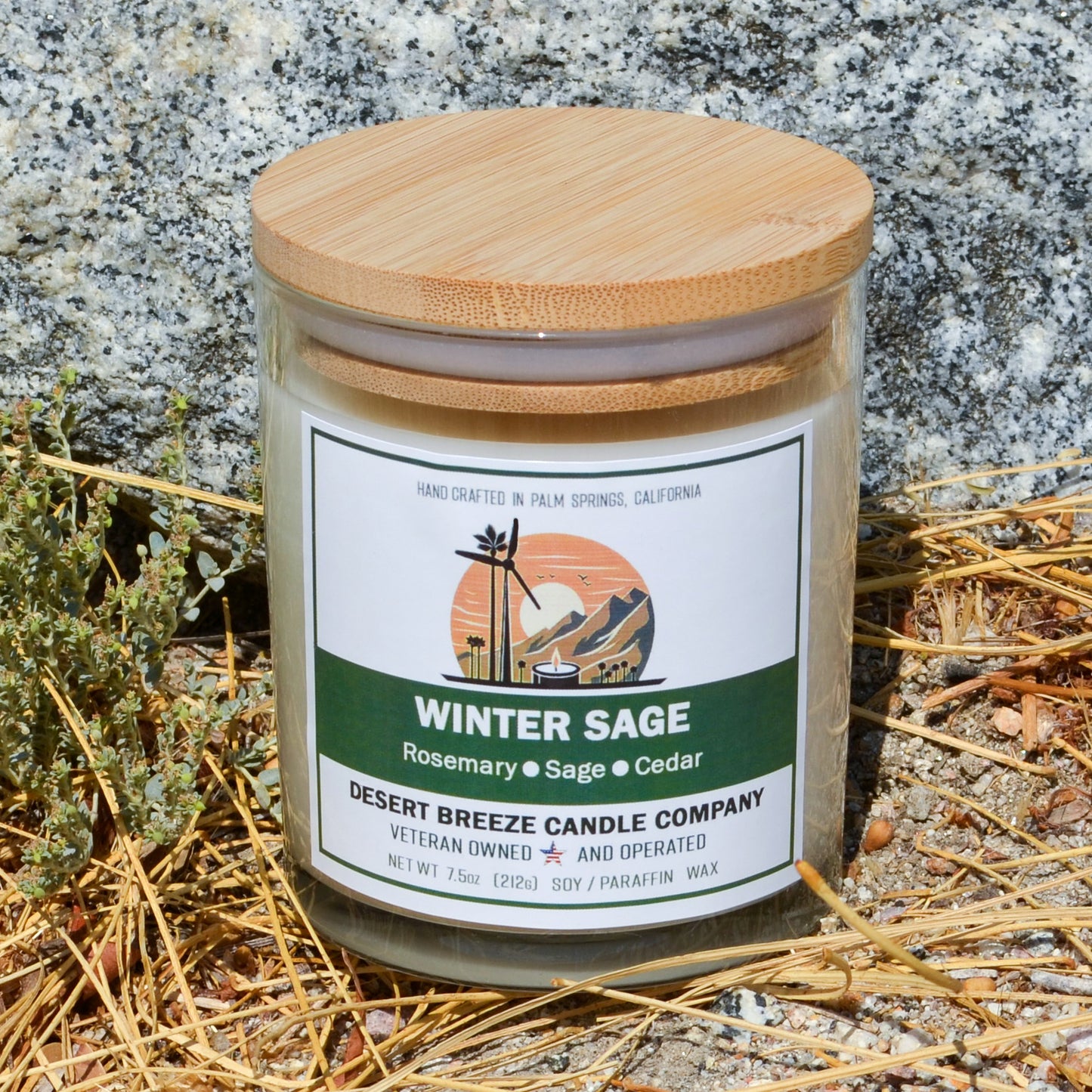 Winter Sage - 7.5oz - Soy Blend Candle