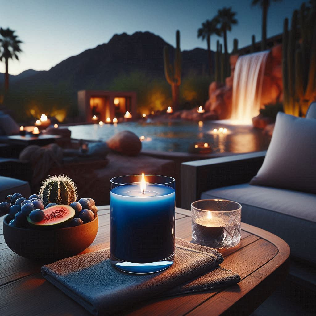 Desert Night Candle